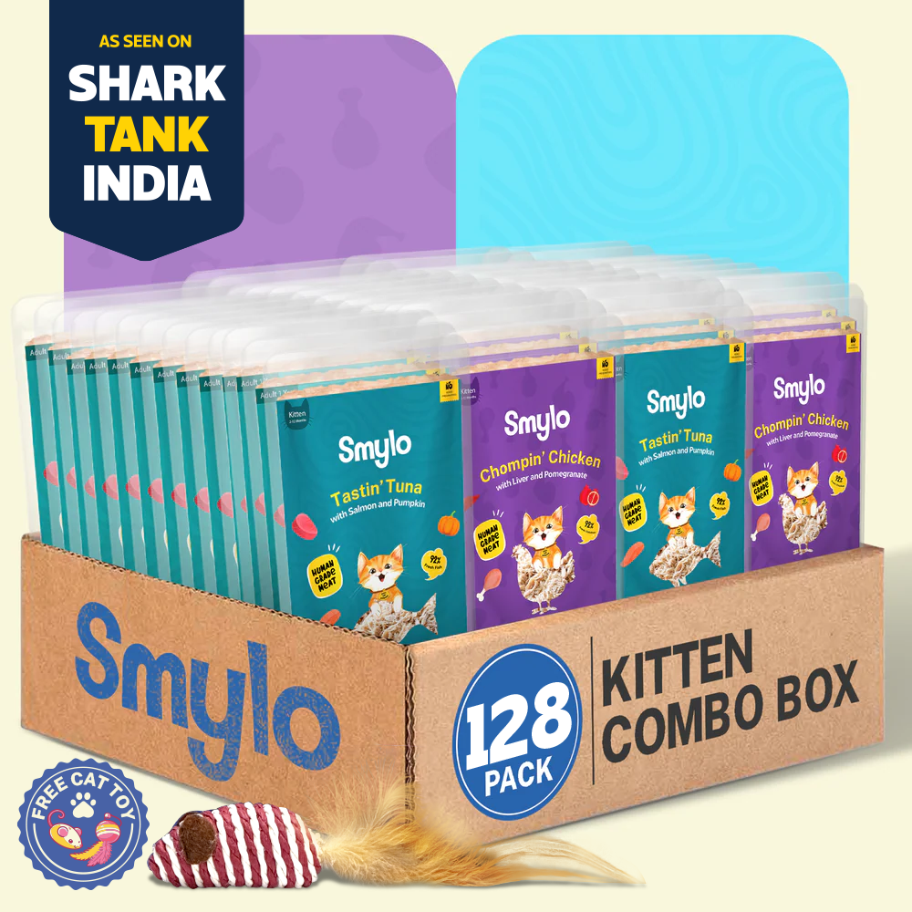 Smylo Kitten Combo Pack (Pack Of 128)